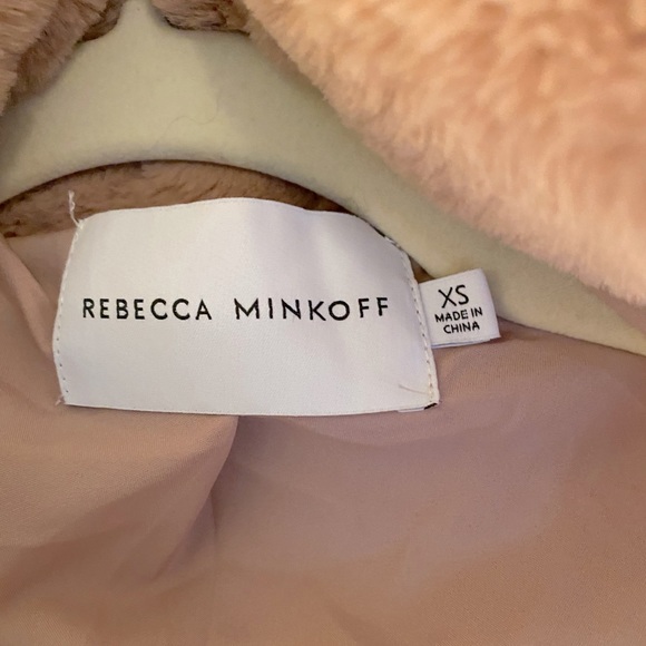 Rebecca Minkoff Faux Fur Bomber Jacket - Picture 4 of 4